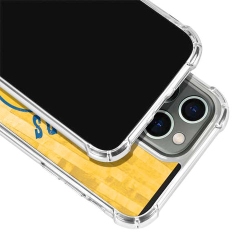 NBA Golden State Warriors Hardwood Classics iPhone 15 Pro Clear Case