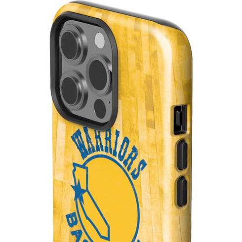 NBA Golden State Warriors Hardwood Classics iPhone 14 Pro Impact Case
