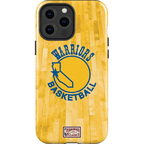 NBA Golden State Warriors Hardwood Classics iPhone 15 Pro Max Impact Case
