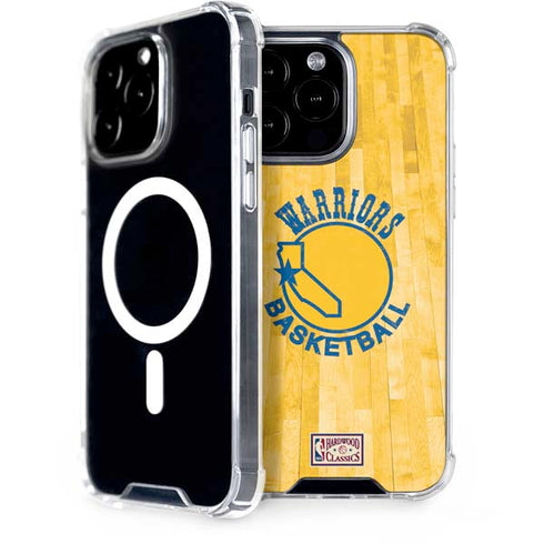 NBA Golden State Warriors Hardwood Classics iPhone 15 Pro Max MagSafe Case