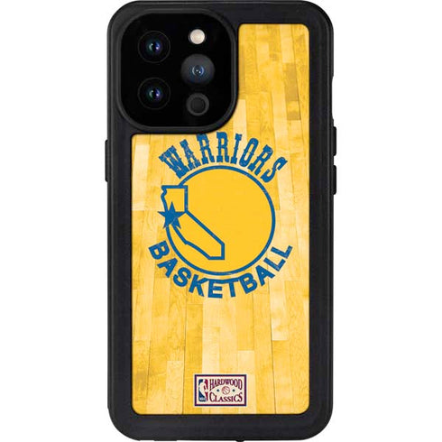 NBA Golden State Warriors Hardwood Classics iPhone 14 Pro Max Waterproof Case
