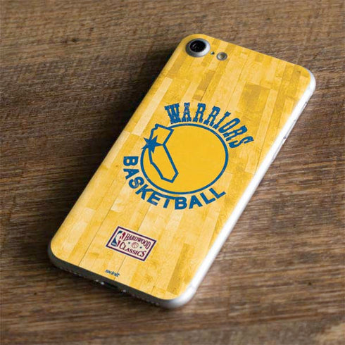 NBA Golden State Warriors Hardwood Classics iPhone 7 Skin