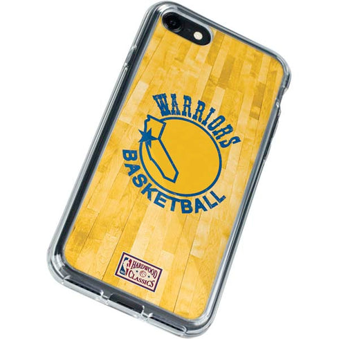 NBA Golden State Warriors Hardwood Classics iPhone SE (2nd & 3rd Gen) Clear Case