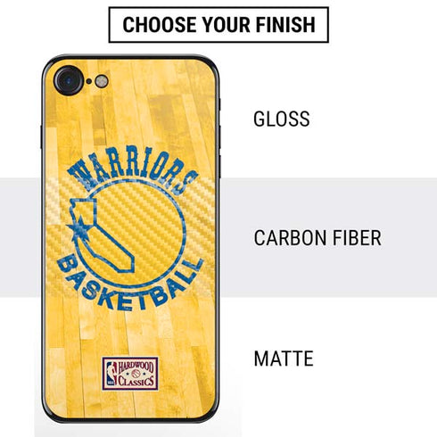 NBA Golden State Warriors Hardwood Classics iPhone SE (2nd & 3rd Gen) Skin