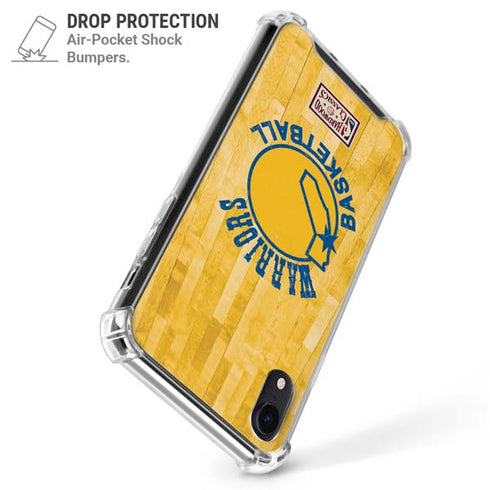 NBA Golden State Warriors Hardwood Classics iPhone XR Clear Case