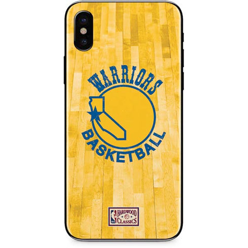 NBA Golden State Warriors Hardwood Classics iPhone XS Max Skin