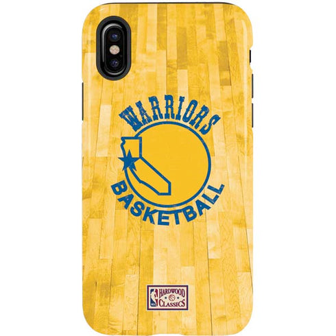 NBA Golden State Warriors Hardwood Classics iPhone XS Pro Case