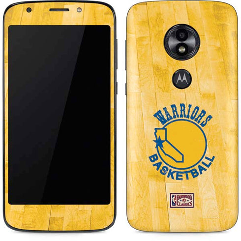 NBA Golden State Warriors Hardwood Classics Moto E5 Play Skin