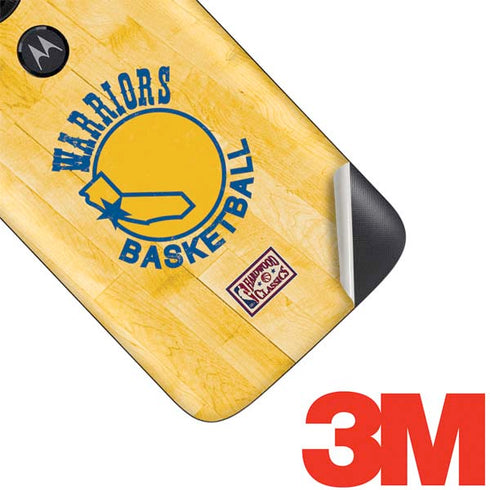NBA Golden State Warriors Hardwood Classics Moto E5 Play Skin