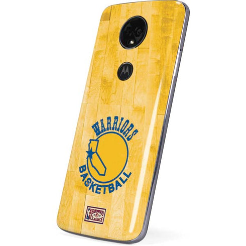 NBA Golden State Warriors Hardwood Classics Moto E5 Plus Skin