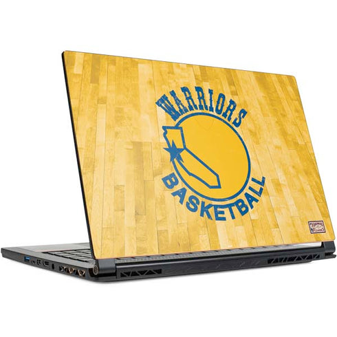 NBA Golden State Warriors Hardwood Classics MSI GS65 Stealth Laptop Skin