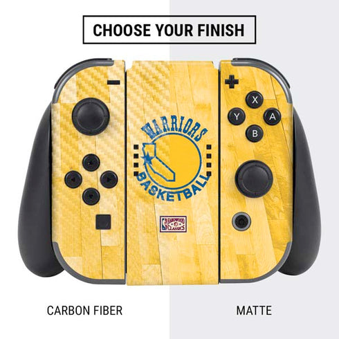 NBA Golden State Warriors Hardwood Classics Nintendo Switch Bundle Skin