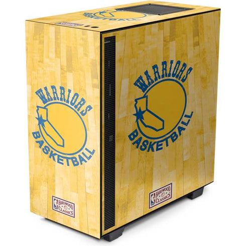 NBA Golden State Warriors Hardwood Classics NZXT H510 Compact ATX Mid-Tower Case Skin