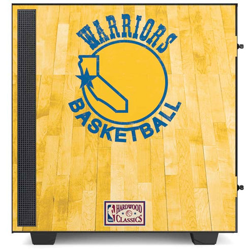 NBA Golden State Warriors Hardwood Classics NZXT H510 Compact ATX Mid-Tower Case Skin