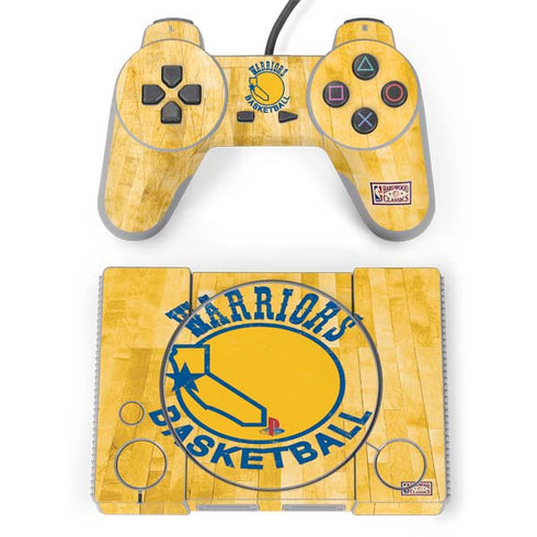 NBA Golden State Warriors Hardwood Classics PlayStation Classic Bundle Skin