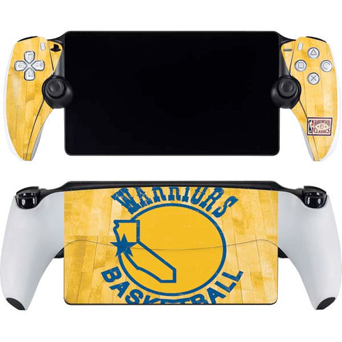 NBA Golden State Warriors Hardwood Classics PlayStation Portal Remote Player Skin