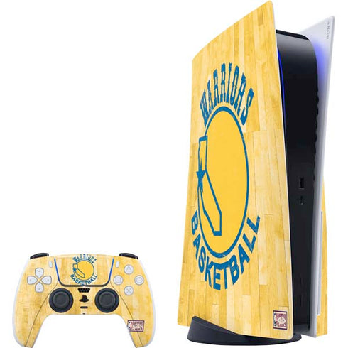 NBA Golden State Warriors Hardwood Classics PS5 Bundle Skin