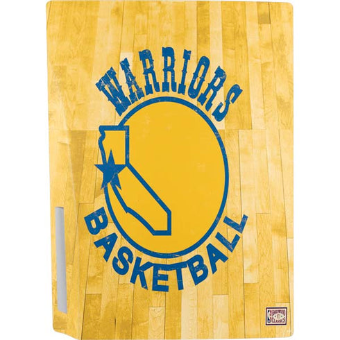 NBA Golden State Warriors Hardwood Classics PS5 Console Skin