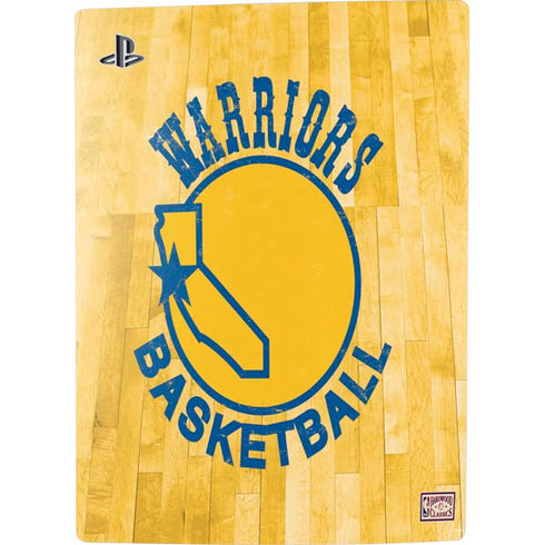 NBA Golden State Warriors Hardwood Classics PS5 Digital Edition Console Skin