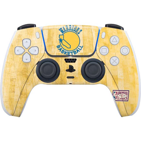 NBA Golden State Warriors Hardwood Classics PS5 Controller Skin