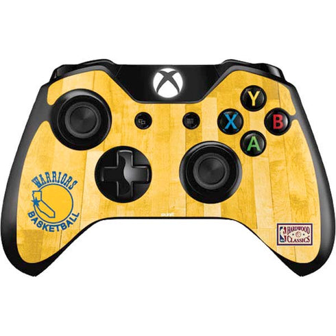 NBA Golden State Warriors Hardwood Classics Xbox One Controller Skin