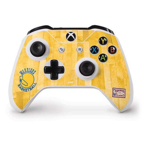 NBA Golden State Warriors Hardwood Classics Xbox One S Controller Skin