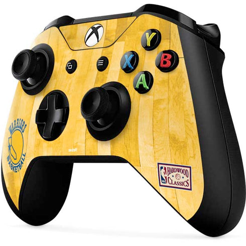 NBA Golden State Warriors Hardwood Classics Xbox One X Controller Skin