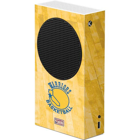 NBA Golden State Warriors Hardwood Classics Xbox Series S Console Skin