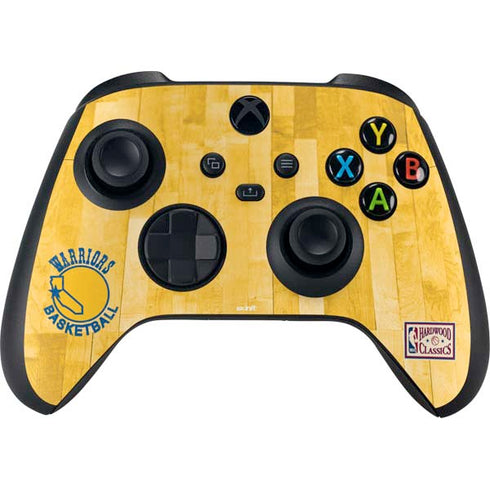 NBA Golden State Warriors Hardwood Classics Xbox Series X Controller Skin