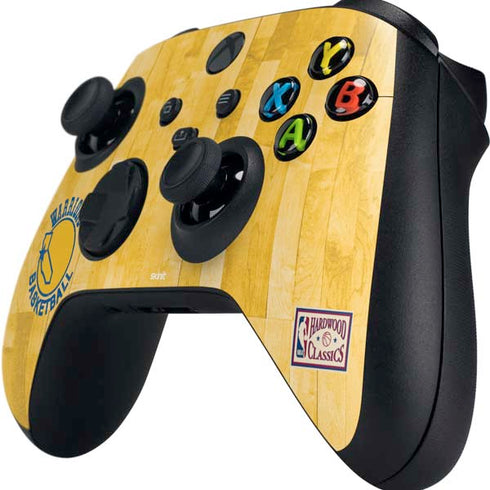 NBA Golden State Warriors Hardwood Classics Xbox Series X Controller Skin