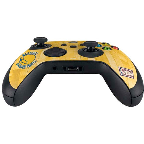 NBA Golden State Warriors Hardwood Classics Xbox Series X Controller Skin