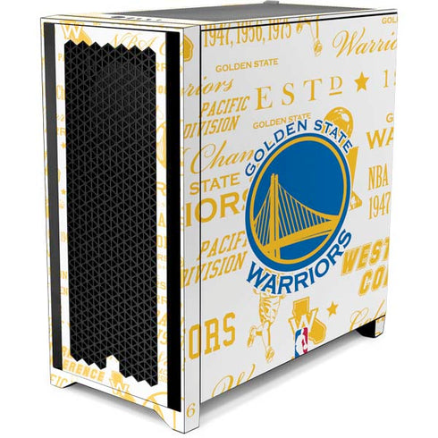NBA Golden State Warriors Historic Blast Corsair 4000D Tempered Glass Mid-Tower ATX Case Skin
