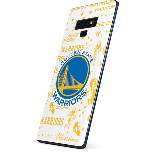 NBA Golden State Warriors Historic Blast Galaxy Note 9 Skin