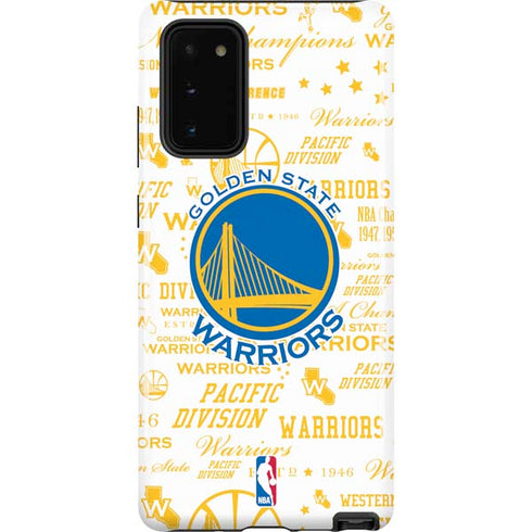 NBA Golden State Warriors Historic Blast Galaxy Note20 5G Pro Case