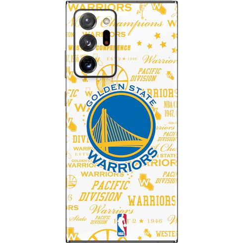 NBA Golden State Warriors Historic Blast Galaxy Note20 Ultra 5G Skin