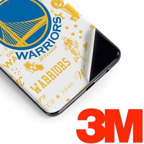 NBA Golden State Warriors Historic Blast Galaxy S10 Plus Skin