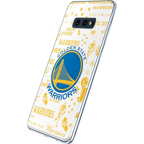 NBA Golden State Warriors Historic Blast Galaxy S10e Skin