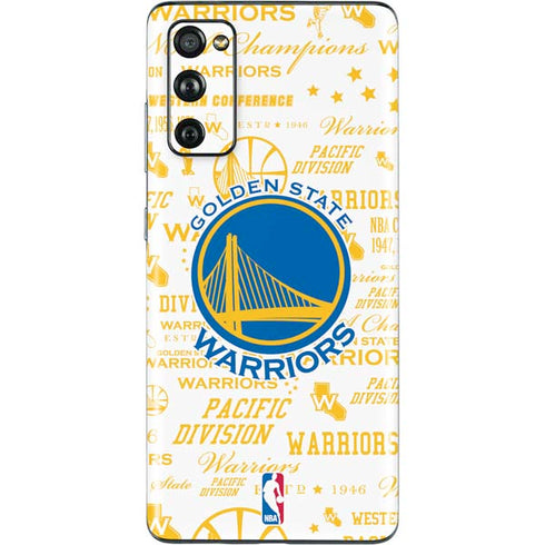 NBA Golden State Warriors Historic Blast Galaxy S20 Fan Edition Skin