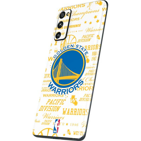 NBA Golden State Warriors Historic Blast Galaxy S20 Fan Edition Skin