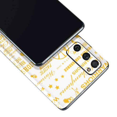 NBA Golden State Warriors Historic Blast Galaxy S20 Fan Edition Skin