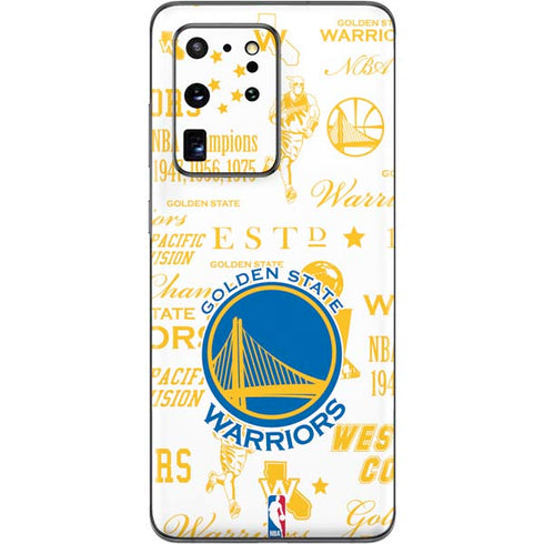 NBA Golden State Warriors Historic Blast Galaxy S20 Ultra 5G Skin