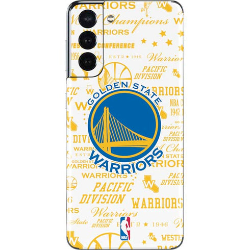 NBA Golden State Warriors Historic Blast Galaxy S21 5G Skin