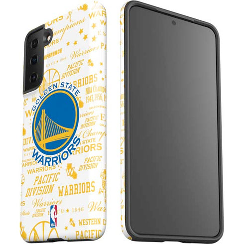 NBA Golden State Warriors Historic Blast Galaxy S21 FE Pro Case