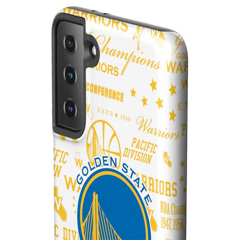 NBA Golden State Warriors Historic Blast Galaxy S21 Plus 5G Pro Case
