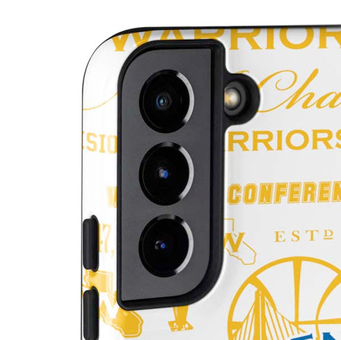 NBA Golden State Warriors Historic Blast Galaxy S22 Plus Pro Case