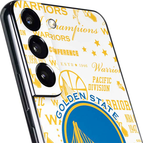 NBA Golden State Warriors Historic Blast Galaxy S22 Skin