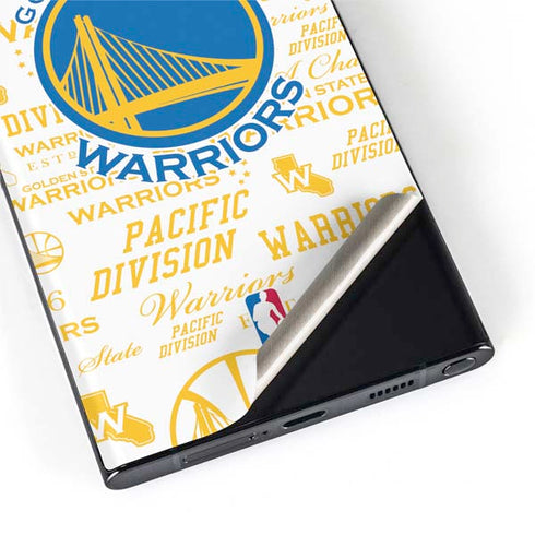 NBA Golden State Warriors Historic Blast Galaxy S22 Ultra Skin