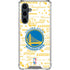 NBA Golden State Warriors Historic Blast Galaxy S23 FE Clear Case