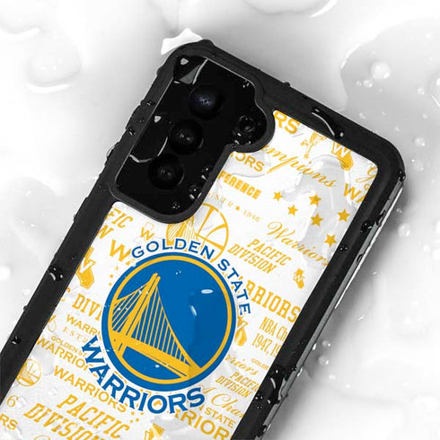 NBA Golden State Warriors Historic Blast Galaxy S23 Plus Waterproof Case