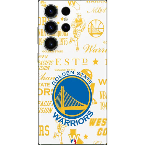 NBA Golden State Warriors Historic Blast Galaxy S23 Ultra Skin